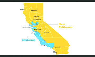 Proponen fundar “Nueva California” para agrupar zonas rurales del “Estado Dorado”