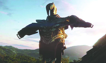 Así se verá el temible “Thanos” el  titán loco en Avengers: Endgame