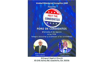 Conozca a los Candidatos al Congreso y Gobernador