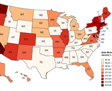 Estos 84 lugares de Estados Unidos suben el Salario Mínimo para recibir el Año Nuevo