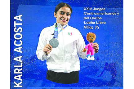 Karla Acosta, Séptima Clasificada para el Campeonato Mundial